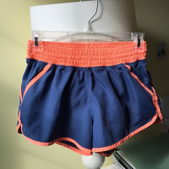 CHAMPION Orange and Blue Shorts Internally Lined - Picture 1 of 5